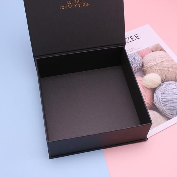 Flat Packed Foldable Gift Box With EVA Insert For Watches Skincare Or Handmade Crafts