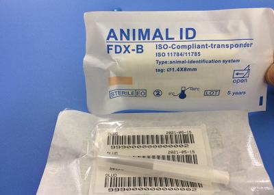 Identificação do microchip do identificador do ISO do animal de estimação/gato/cão com os 3 identificadores injetáveis das etiquetas