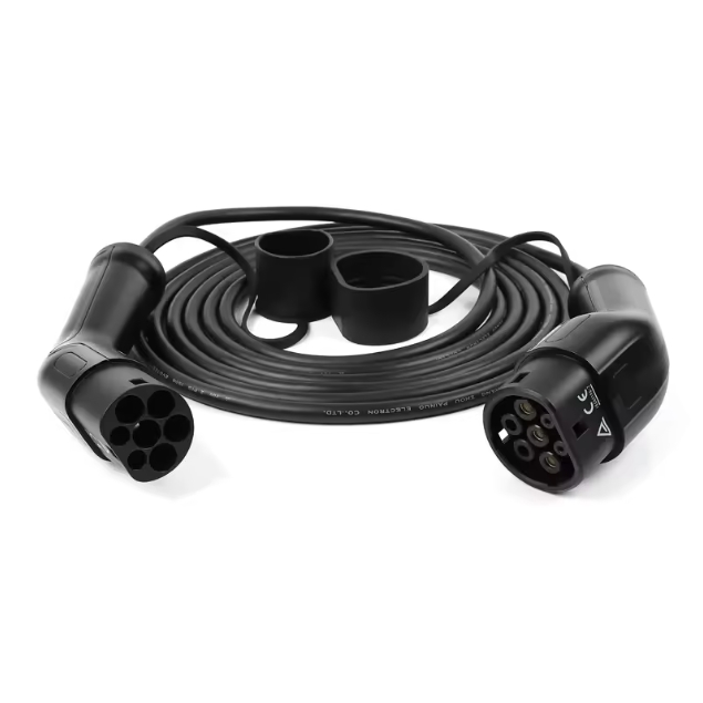 22 kW Type 2 Electric Vehicle Connector 32A 5-Meter Charging Cable for Replace/Repair