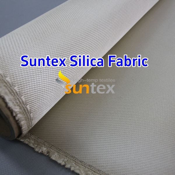 1700℃ High Purity Silica Fabric 96% SiO2 Fire Resistant Industrial Thermal Insulation Cloth Suntex Factory Supply
