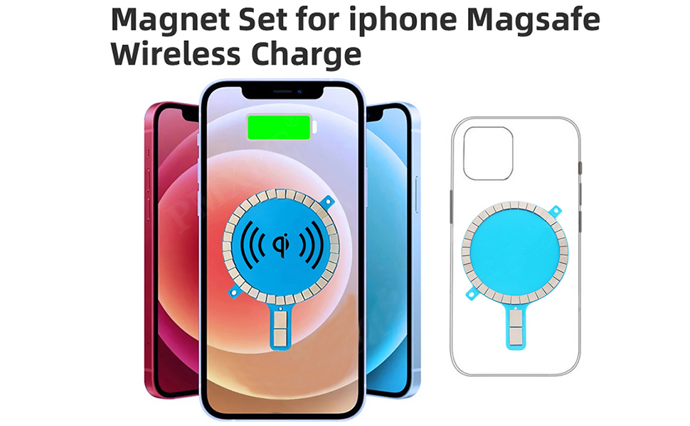 Промышленный магнит Magsafe Magnet Ring Sticker для сильной беспроводной зарядки мобильных телефонов