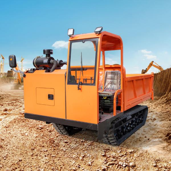 5ton Small Tracked Dump Truck Hydraulic Mini Dumper Easy Maneuverability