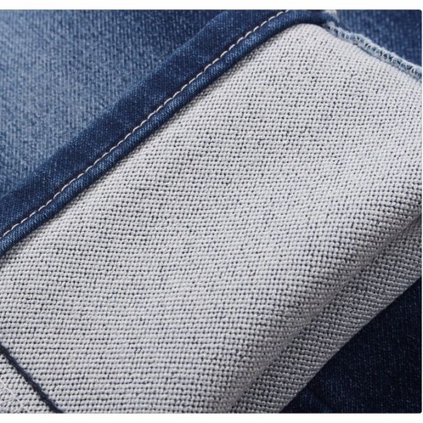 Satin Wholesales  Denim Fabric Cotton Elastic Satin Denim Jeans Fabric Prices