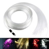 fibra óptica ligera desnuda plástica de la guía de iluminación del paquete de fibra de 0.75m m POF PMMA