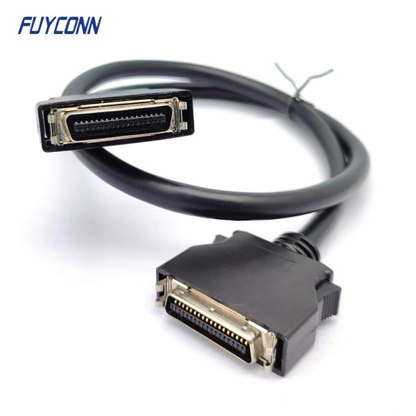 Homem reto de HPCN ao conjunto de cabo 36Pin do conector de SCSI do homem