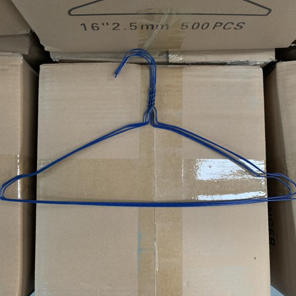 White Color 1.9mm Suit Jacket Hanger , Tearproof Eco Friendly Clothes Hangers