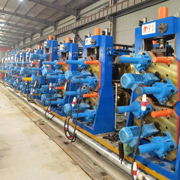 PLC Controlled Carbon Steel Welded Pipe Mill 6m-18m