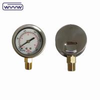 Manomètre industriel YN52mm manomètre hydraulique à huile 52mm 1/4NPT