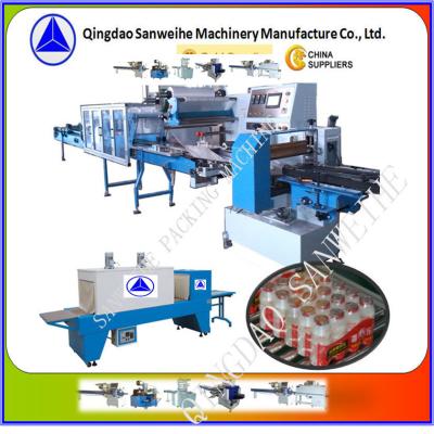 Multiple Bottles Automatic Shrink Wrap Machine SWD 4000 Shrink Wrap Packaging