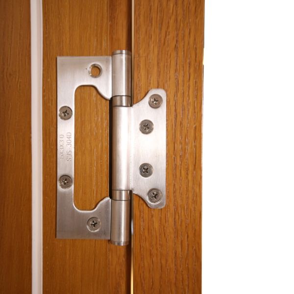 Modern Wooden Interior Door Soundproof Waterproof For Bathroom Bedroom