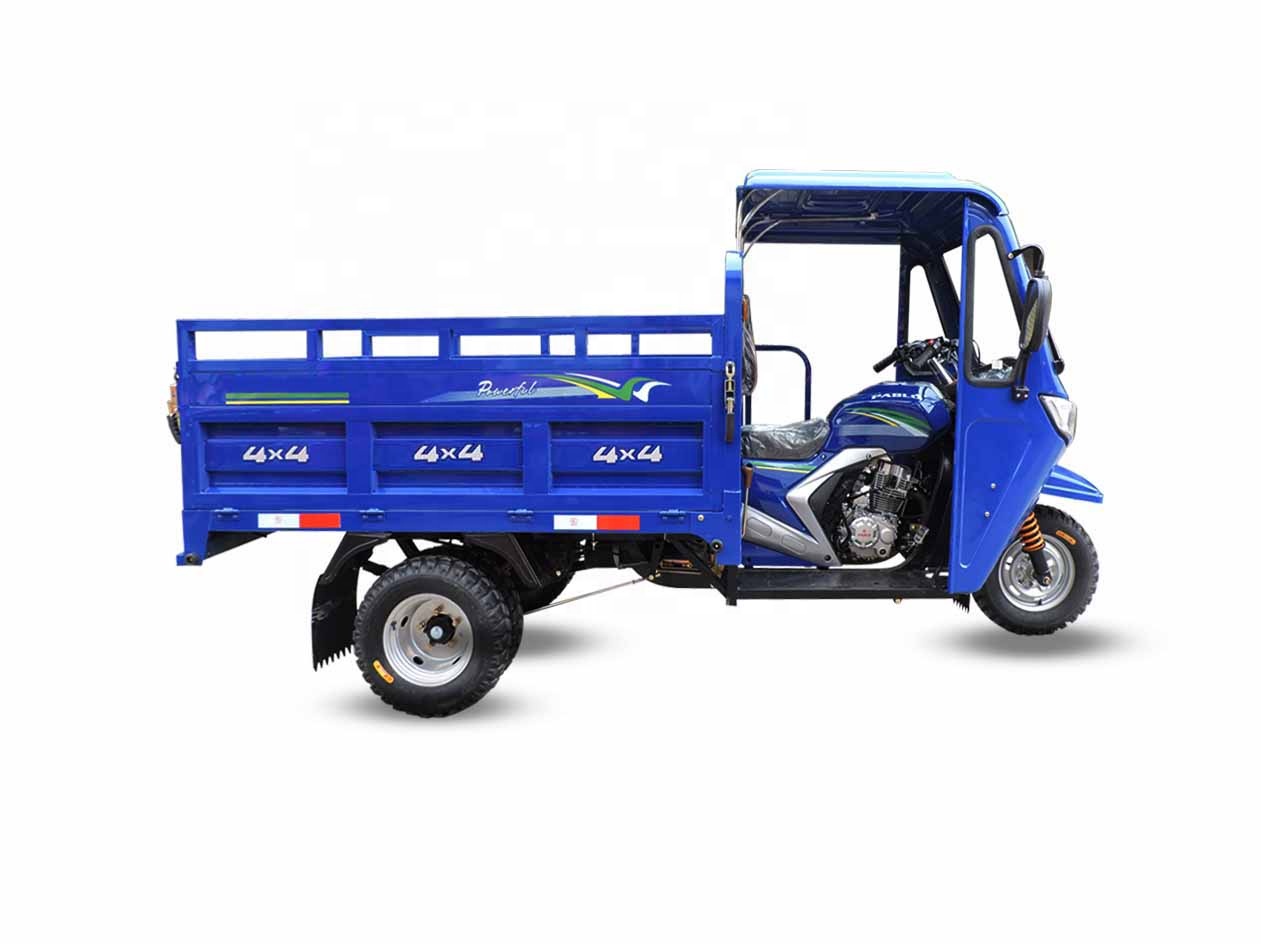 200cc Cargo Tricycle with 900kg Load Capacity 2000x1300mm Cargo Box