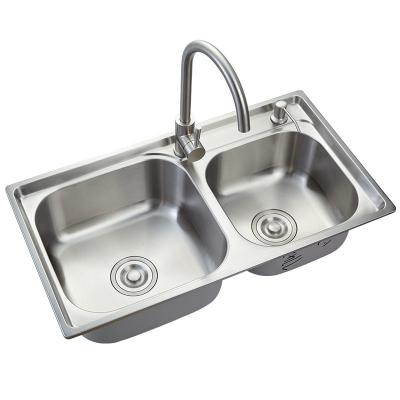 Bacia profunda 730×390×193mm da banca da cozinha AG5517 sob a montagem para o restaurante