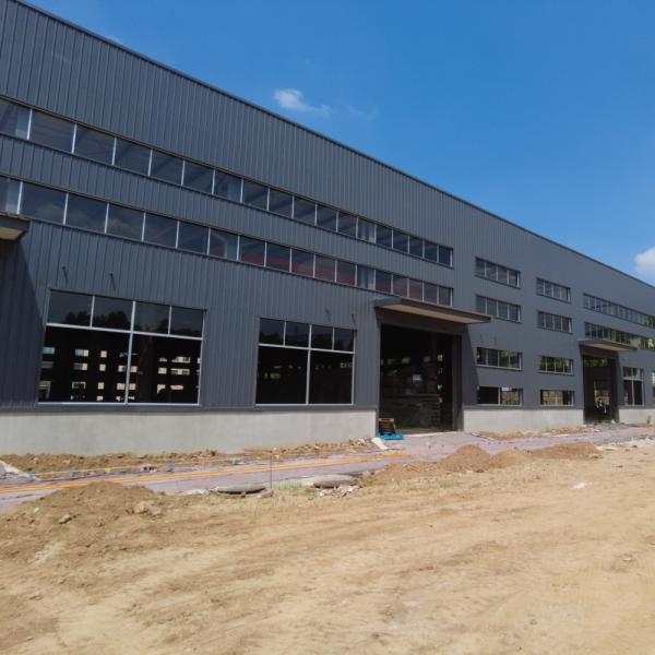 Edifício de armazenagem de estrutura de aço pré-fabricada Q355 Tamanho personalizado