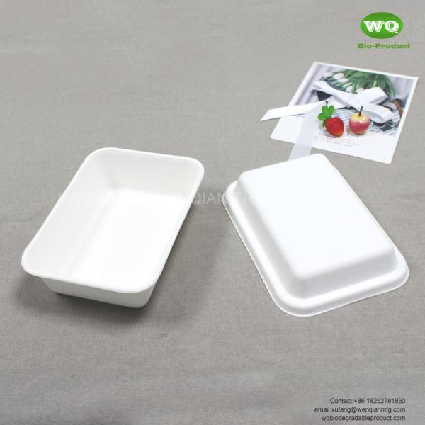 disposable Sugarcane Bagasse Potato tray Biodegradable Disposable Tray, Food Trucks Great For Lunch And Dinner Parties