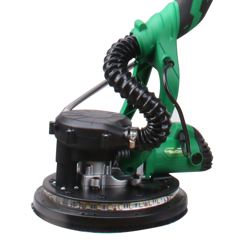 255MM Dustless Wall Sander 220V EU UK Plug Drywall Grinding Machine with Vacuum System