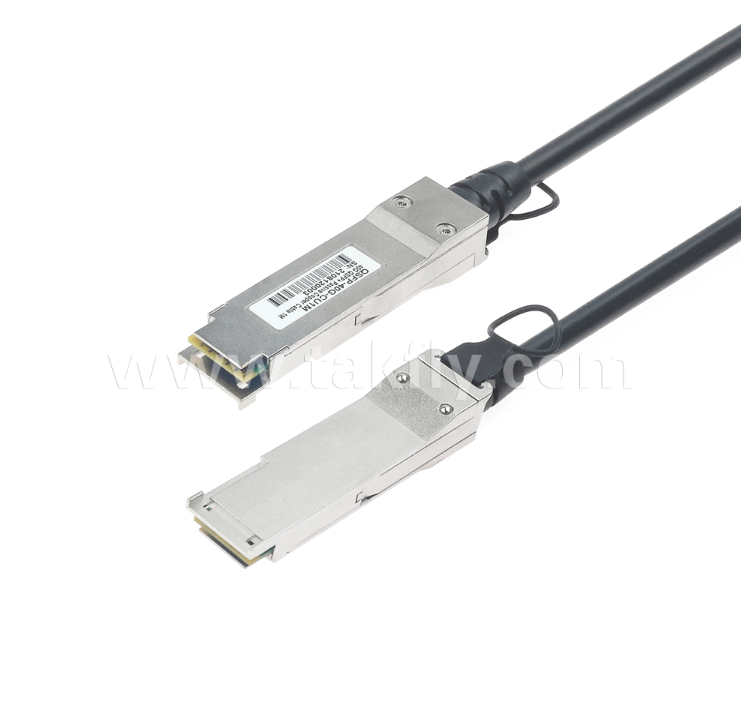 40G QSFP+ to QSFP+ Direct Attach Passive Copper Cable – 40Gbps DAC for Data Center & HPC, MSA Compliant