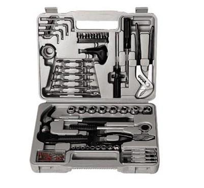 141 pcs auto emergency kit ,with PVC tape ,pliers ,wrench ,hammer ,hex key,fasteners