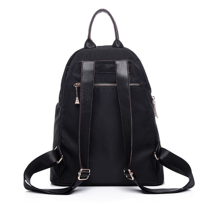 Eiffel Tower handbag new shoulder bag fashion in Europe and America Fan waterproof nylon backpack schoolbag tide female