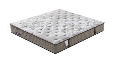 Individually Wrapped Pocket Spring Mattress With Latex Bio Based Blue Support