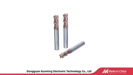 Tungsten Steel PCB Milling Cutter with Smooth Cut Surface Non-Stick Smokeless for CNC Circuit Board