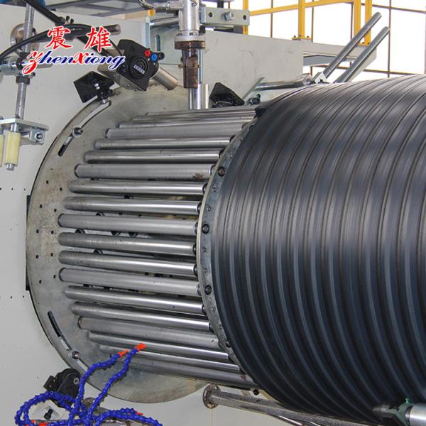 Large Diameter Plastic Pipe Machine Smooth Wall Finish In Winding Ow Cost And High Output