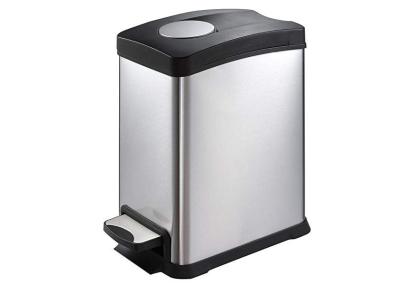 O escaninho Waste mudo de alimento do pedal do lixo dos equipamentos do serviço de sala de EKO com remoção plástica interna recicla a cubeta 812Ltr 24Ltr