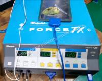 Valleylab usado FORÇA a máquina de FX-C Electrosurgical com linha negativa cabeça da pá do pé da faca