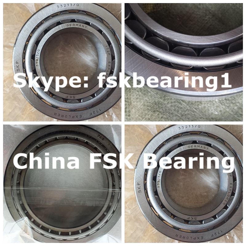 Steel Cage Tapered Roller Bearings Single Row for Auto Wheel Hub , Engine