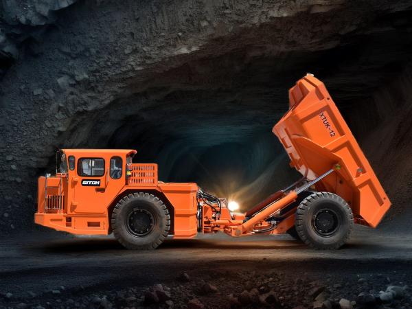 DERUI DRUK -12 Caminhão de mineração subterrânea de baixa poluição de alta potência
