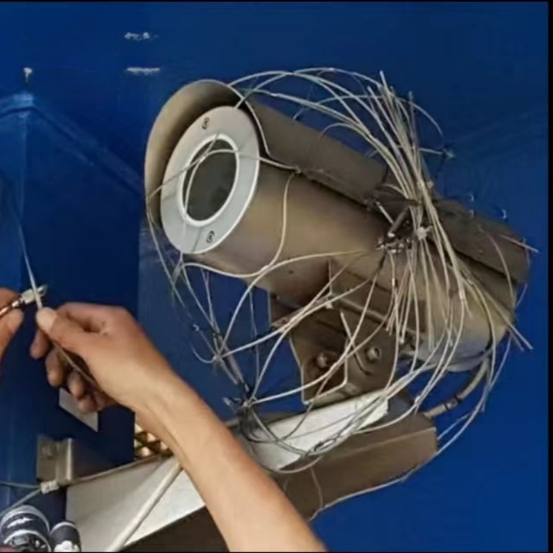 SS 316 Stainless Steel Wire Rope  Fall Safety  Nets for Floodlight LED Light