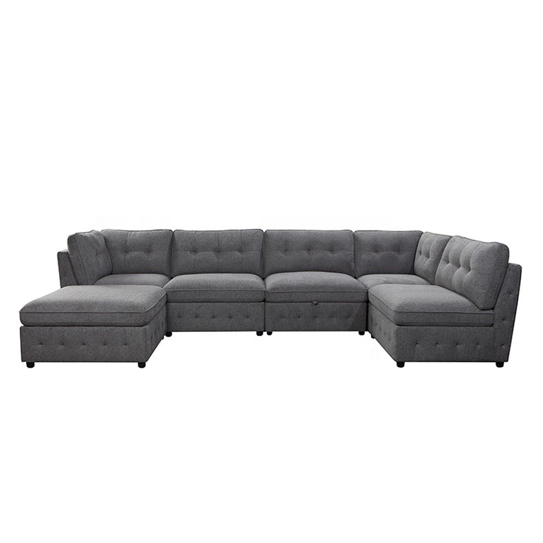 New hot sale  fabric r sofa bed for living room Durable stretch sofa bed