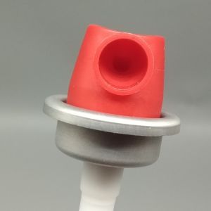 Compact Low-Profile Male Fire Extinguisher Valve for Vehicle and Racing