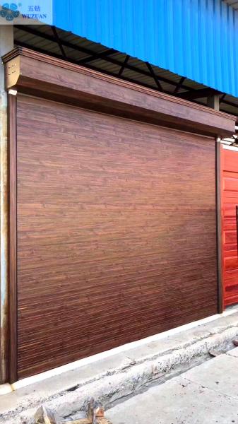 Modern Designed Electrical Aluminum Rolling Shutter Door For House / Office Buildings / Garage / Shop / Mall