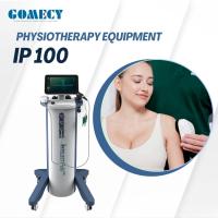 GOMECY Shockwave Physiotherapy Equipment for Pain Relief 13 Shock Heads and 0-21 Hz Work Frequency
