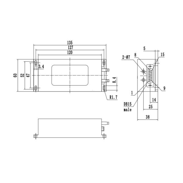 1×N Optical Switch  for Testing of Fiber, Optical Component, More Than 128 Channels.1x16 1x32 1x64 1x128