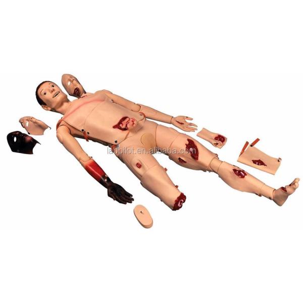 Patients Care Demonstration Teaching Manikin for Military Wound Simulation Practice