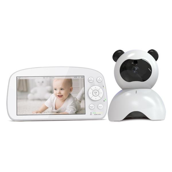 5.5 Inch Full HD Baby Monitor with Pan-Tilt Night Vision