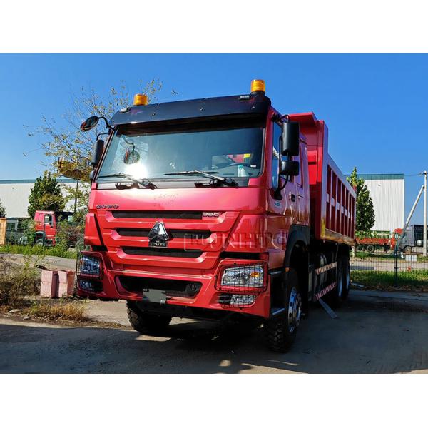 Camions à rouleaux 6x4 Sinotruk 10 roues 30 tonnes Camion à décharge standard Euro 3