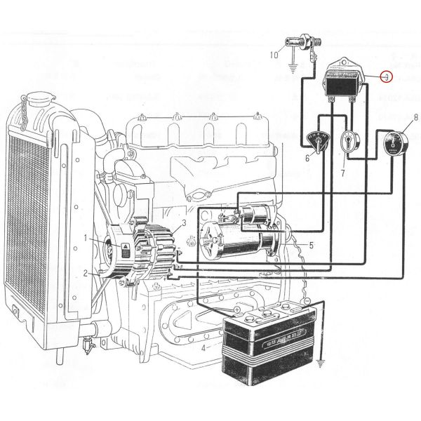 495AG Diesel Engine Spare Part - Regulator - 495A-29000