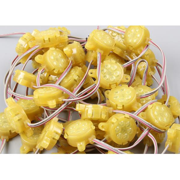 Свет пункта СИД ДК24В 0.6В 30мм СМД 5050 желтый для украшения письма