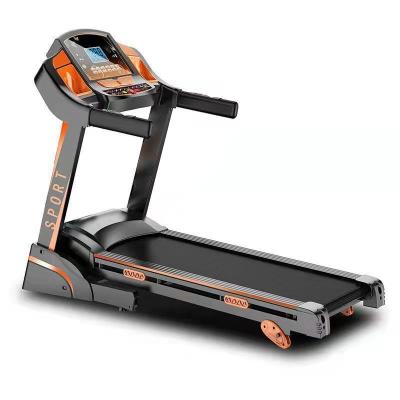 Body Treadmill Fitness Running Machine Indoor With 5 Inch Blue LCD Screen
