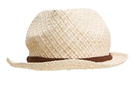 Lady Hat, Straw fedora hat