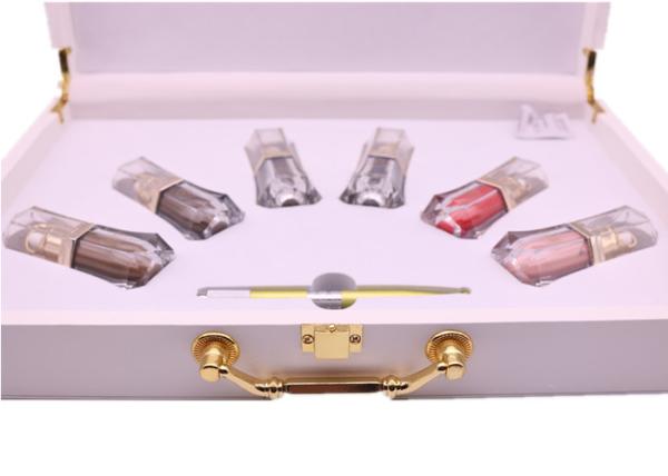 Permanent Makeup Eyebrow Tattoo Pigment Micro Pigment Eyeline Lip 6 Bottles / Set