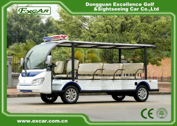 EXCAR Electric Sightseeing Bus 11 Seats 72V Battery ABS Plastic Body