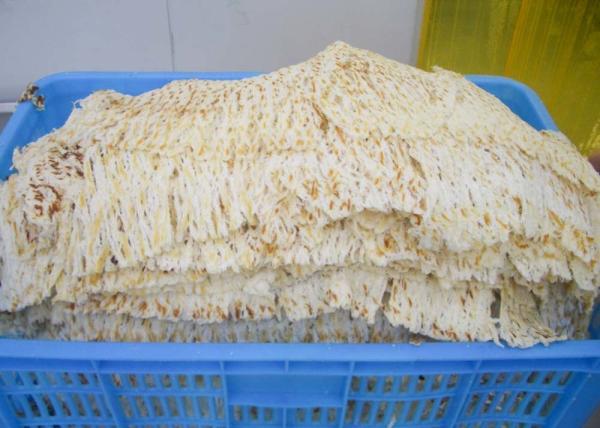 Sweet Seasoned Dried  Squid Organ Iron Plate Roasted Certification Iso22000
