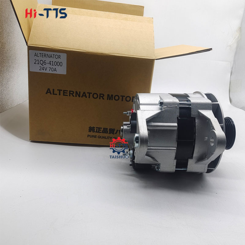 24V 70A 5263220 4094089 21Q6-41000 21E6-40030 Alternator for 4BT 6BT 6BT5.9 4BT3.9 6CT8.3 Engine Excavator Accessories Parts