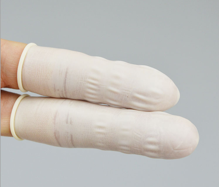 Disposable Personal White Finger Cover Or Finger Cot For Tattoo Accessories , Semi Permanent Makeup