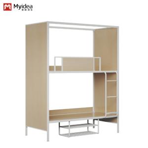 Spacious And Comfortable Dormitory Bunk Bed For Office Furniture Support
