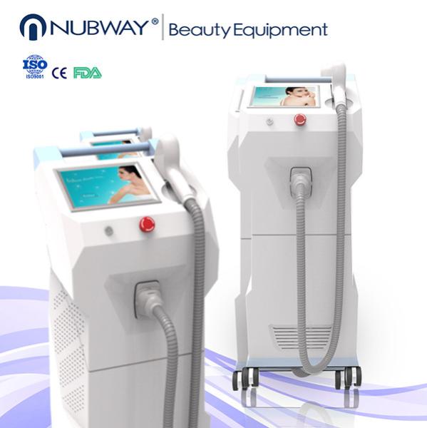 808nm Diode Laser Hair Removal Machine 10 Bars Microchannel , Laser Hair Removal Device