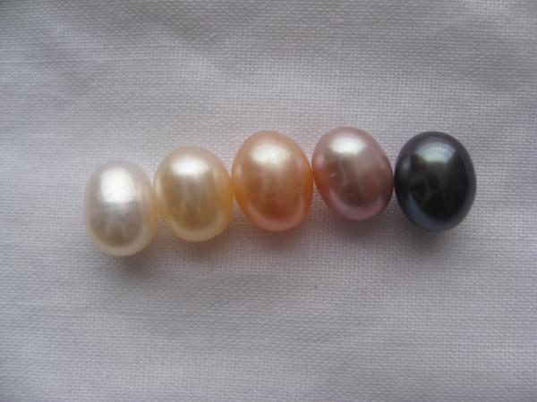 Great Holiday Gift Natural Love Pearl Pendant Necklace with 5 Colors Freshwater Pearl